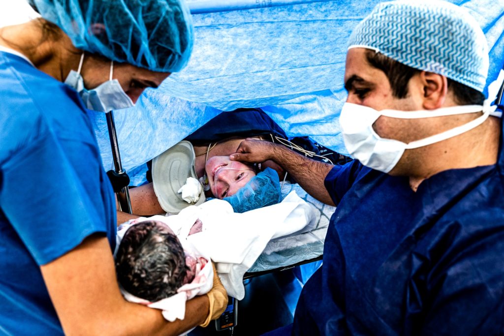 Reportage accouchement Collectif Carmin