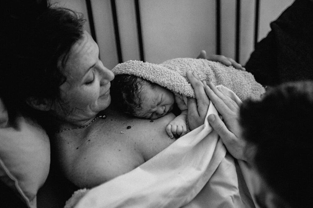 Photographe d'accouchement Provence Lola Louise