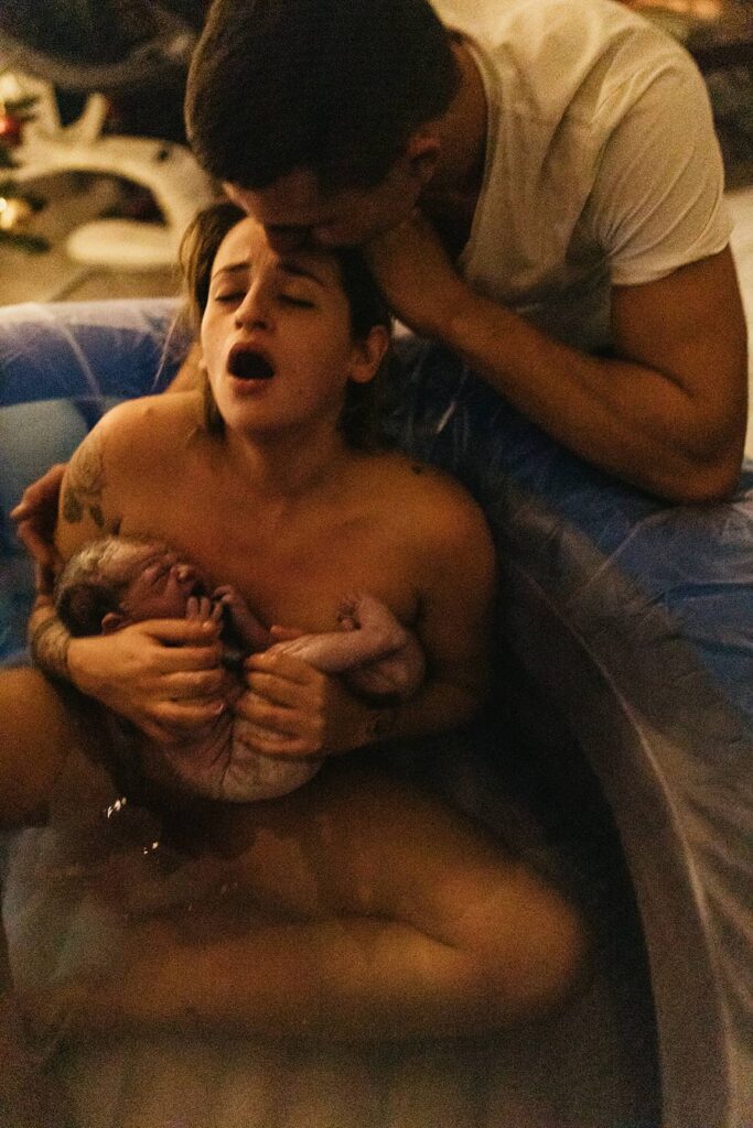 Photographe d'accouchement Provence Lola Louise