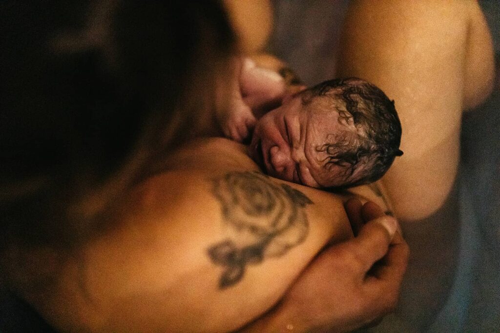 Photographe d'accouchement Provence Lola Louise