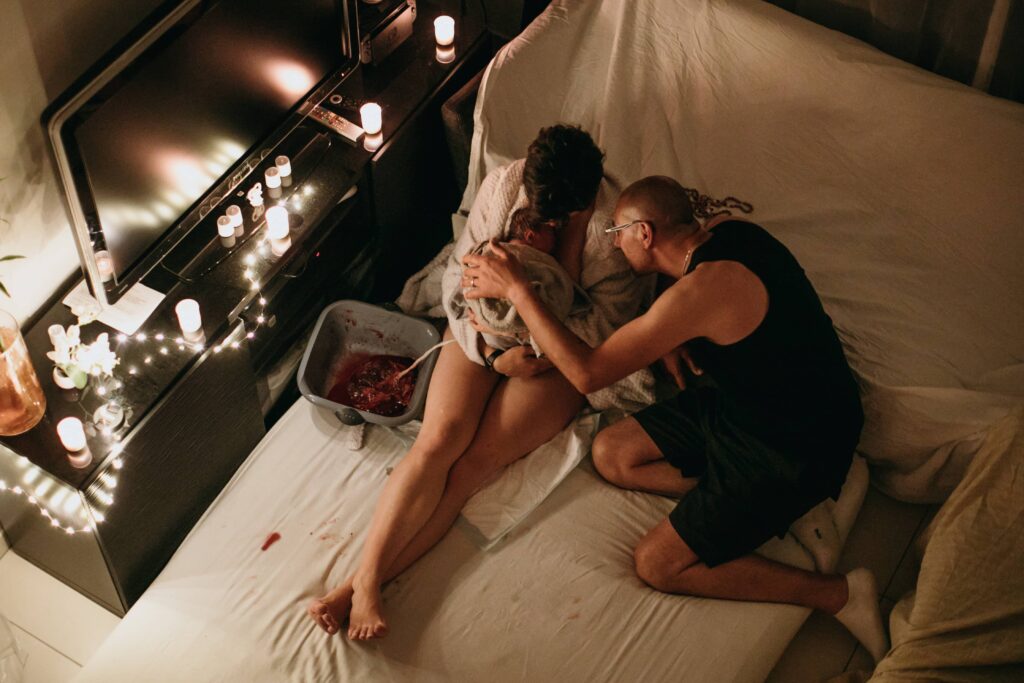 Photographe d'accouchement Haute-Savoie Vanessa Amiot