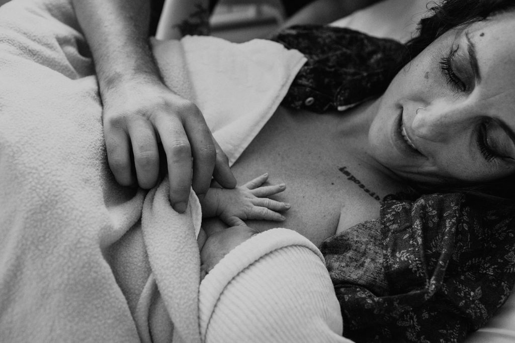 Reportage d'accouchement Dorothee Buteau Collectif Carmin