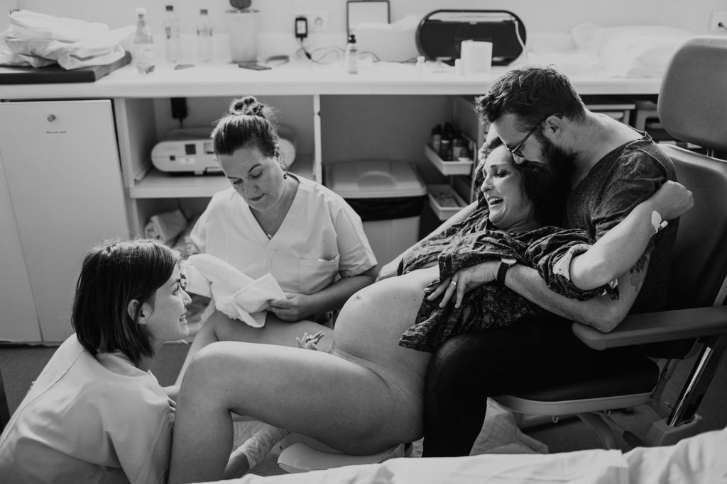Reportage d'accouchement Dorothee Buteau Collectif Carmin
