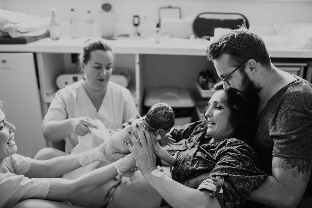 Reportage d'accouchement Dorothee Buteau Collectif Carmin
