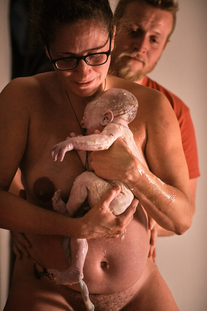 Reportage d'accouchement Collectif Carmin