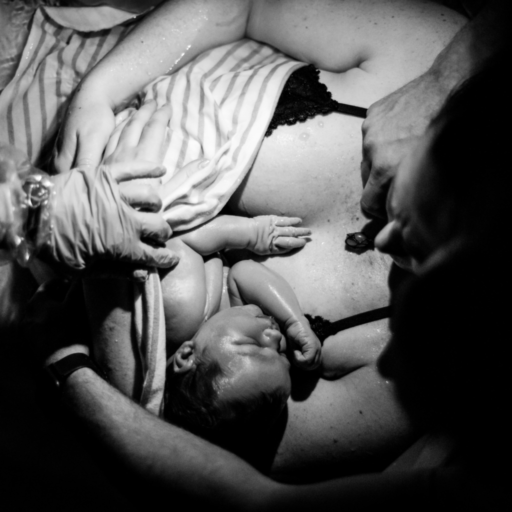 Reportage d'accouchement Collectif Carmin