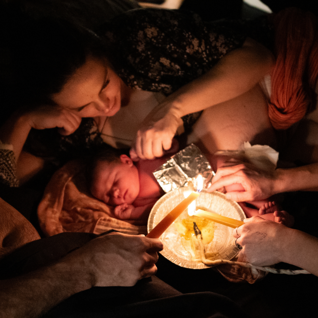 Reportage d'accouchement Collectif Carmin