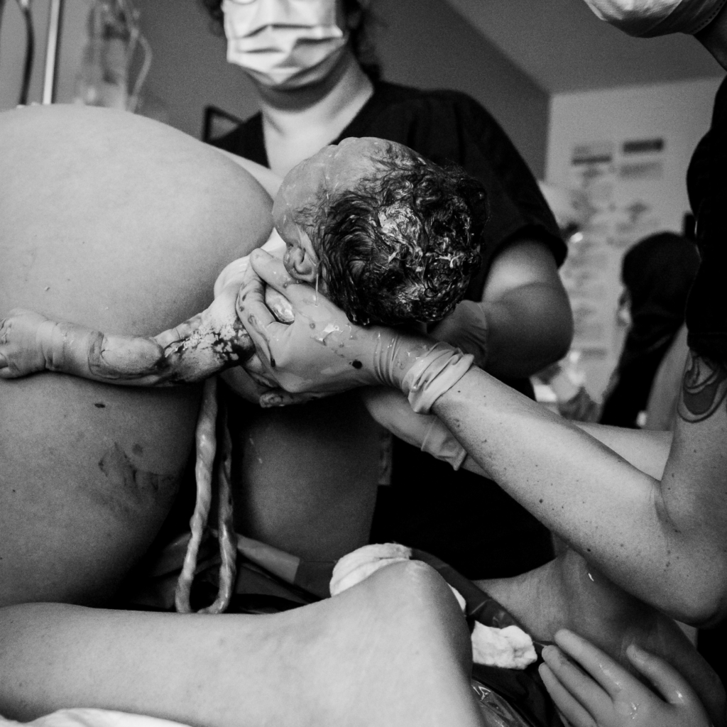 Reportage d'accouchement Collectif Carmin