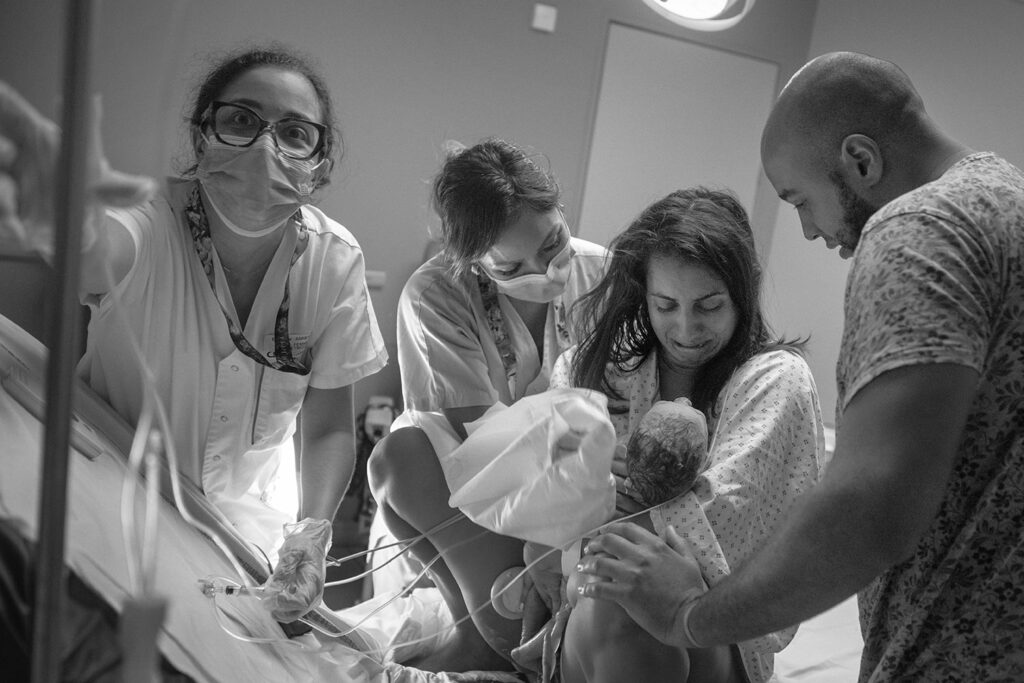 Reportage accouchement Delphine Haremza Collectif Carmin